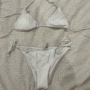 White Garage Bikini